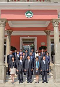 20151023 10H45國家教育部副部長杜玉波與澳門高等教育部門舉行會議-政府總部多功能廳WD_b