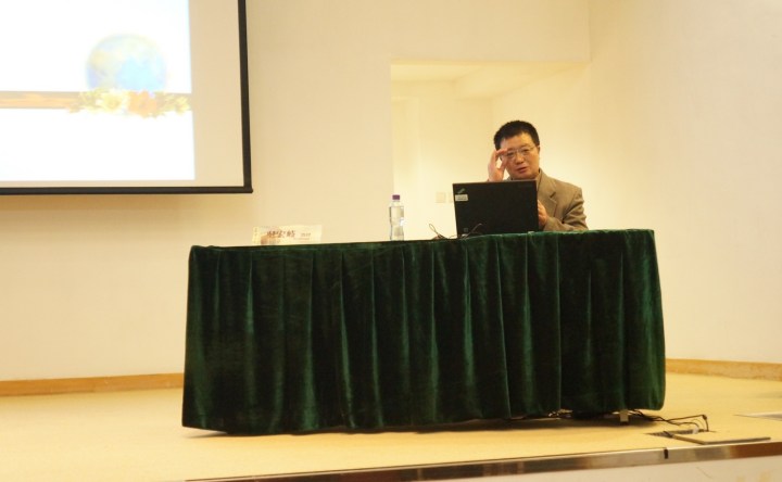 吳宏岐闡述新橋地區從鄉村到城區的巨大變遷