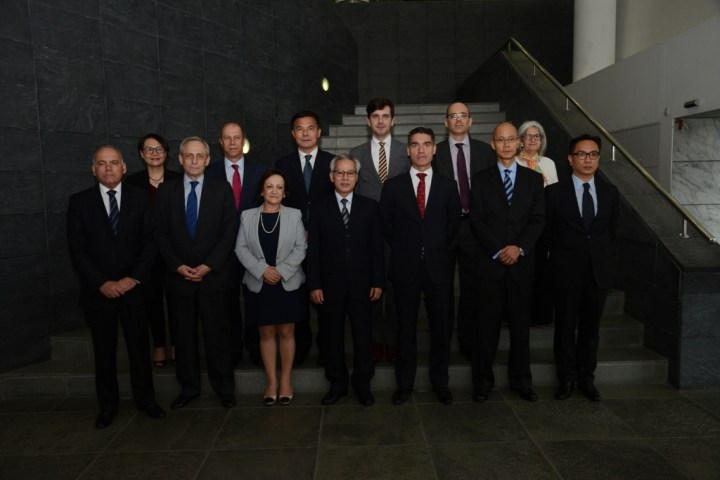 雙方會後合照留念