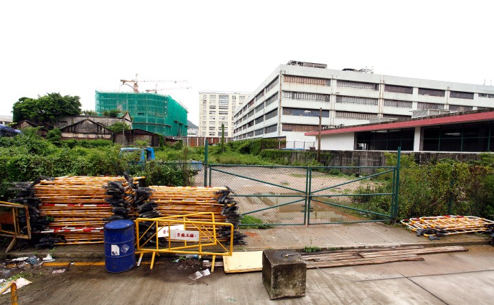 青洲河邊馬路與山茶街之間地段將建倉庫