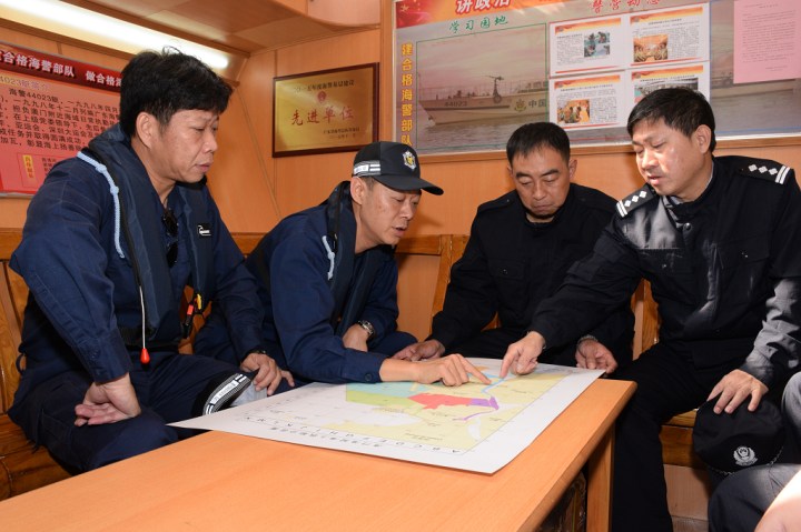 展開聯合清查前的行動部署