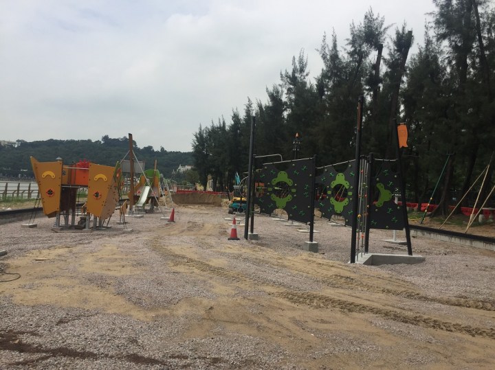 211 民署正對黑沙海灘休憩區內之兒童遊戲區進行重整(1)