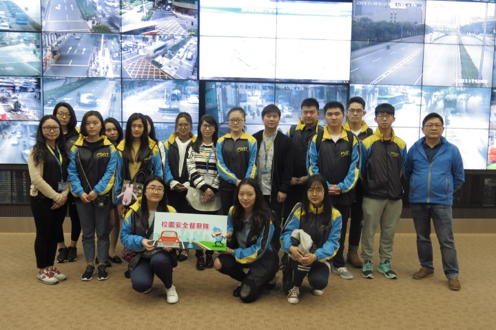 科大學生參觀交通控制及訊息中心