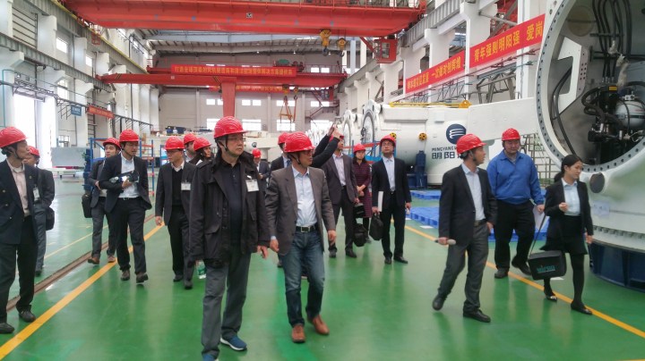 貿促局組織參加2017MIECF之歐洲及本澳環保業界代表赴廣東省中山市參觀考察