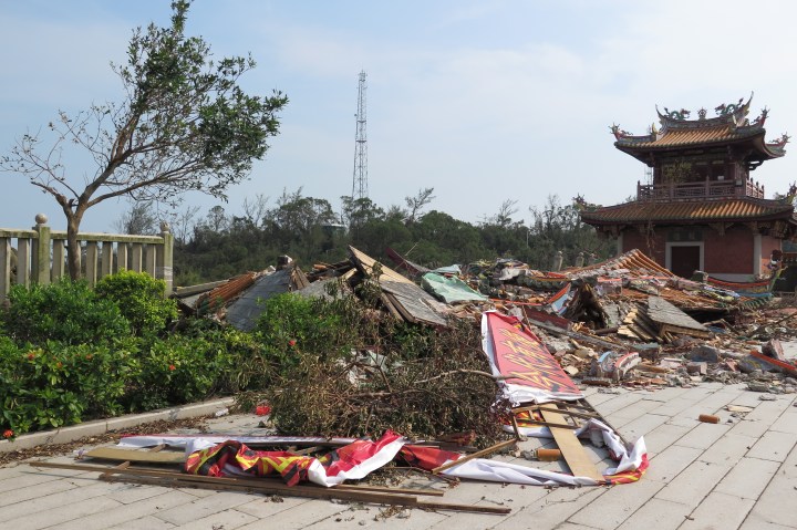 媽祖文化村風災受損嚴重