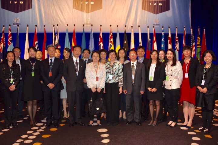 國家、香港和澳門代表團合照