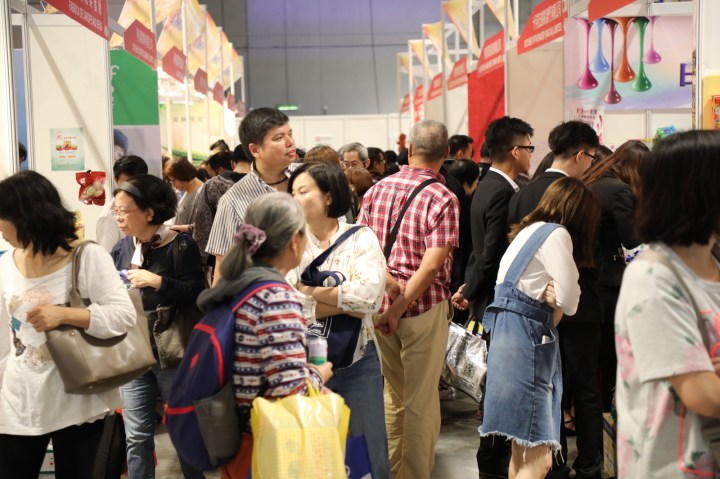 中小企展區受市民歡迎