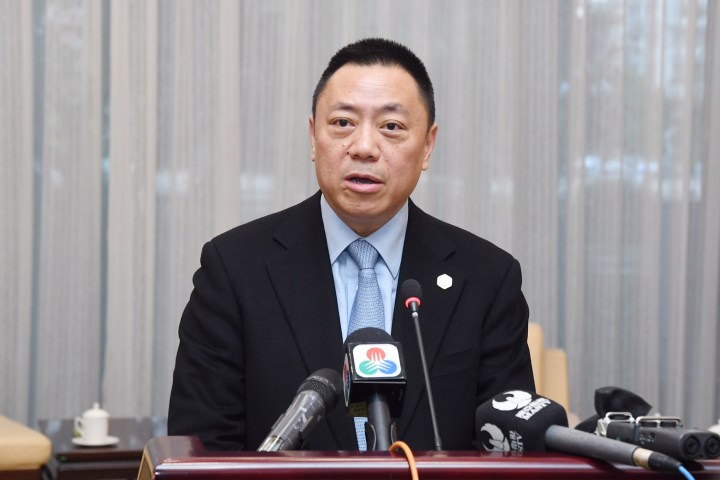 經濟財政司司長梁維特等在粵澳合作聯席會議後會見傳媒