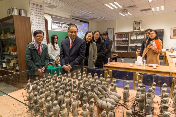 歷史文化工作委員會參觀培正中學中華文化館