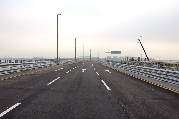 接駁新城A區北部與友誼圓形地的連接通道已建成