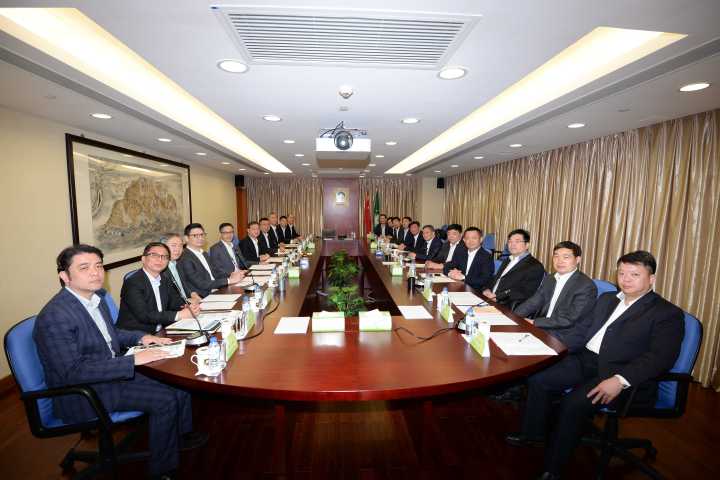 代表團一行到訪司法警察局