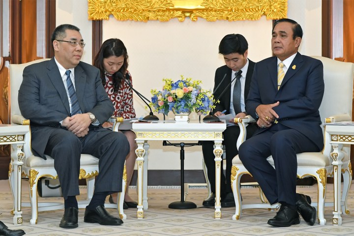 行政長官崔世安在曼谷與泰國總理巴育（Prayuth Chan-ocha）會面