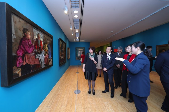 斯國斯民─俄羅斯國立特列季亞科夫畫廊精品展_開幕