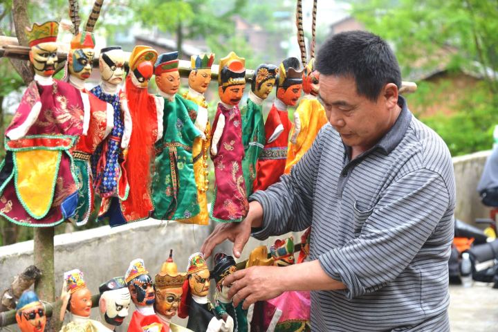 湖南省邵陽縣布袋戲