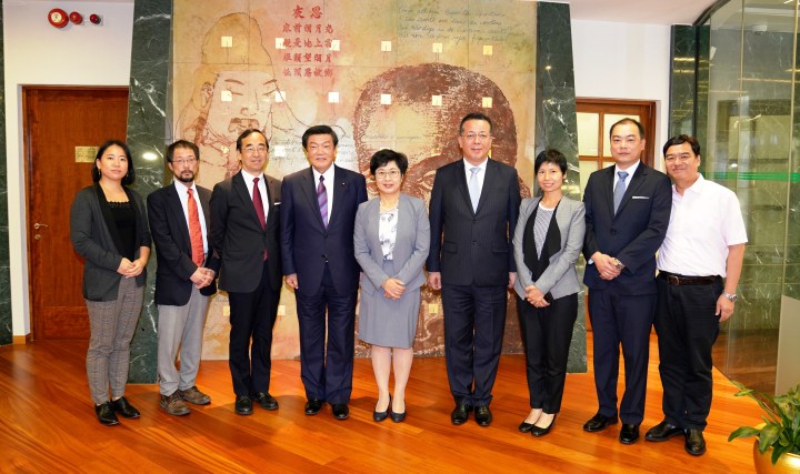 行政法務司司長陳海帆與日本農林水產副大臣伊東良孝會面