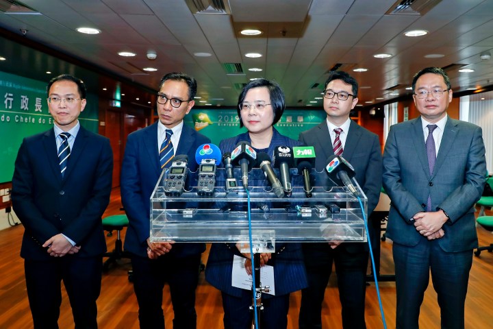 行政長官選舉管理委員會會見傳媒介紹會議內容