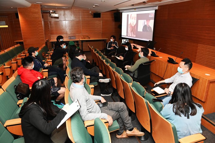 與 “電影長片製作支援計劃” 獲補助者會面