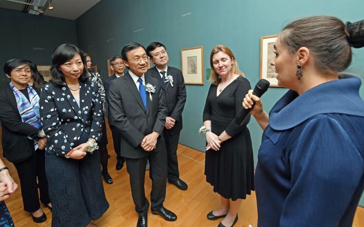 大英博物館館藏意大利文藝復興素描展開幕式