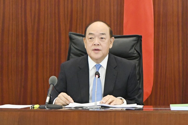 行政長官賀一誠發表2020年財政年度施政報告