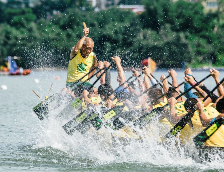 5. 風和日麗，水花四濺
