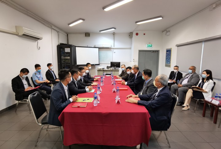 CAM執行委員會成員與消防局局長會面1