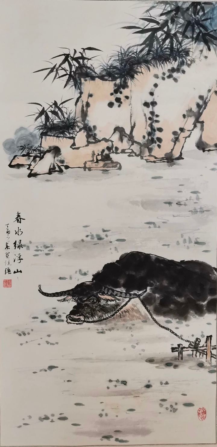 春水綠浮山－關健強