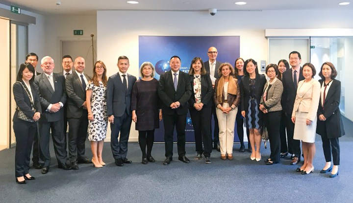 澳門特區政府代表團出席在布魯塞爾舉行的第23屆歐盟-澳門混合委員會會議