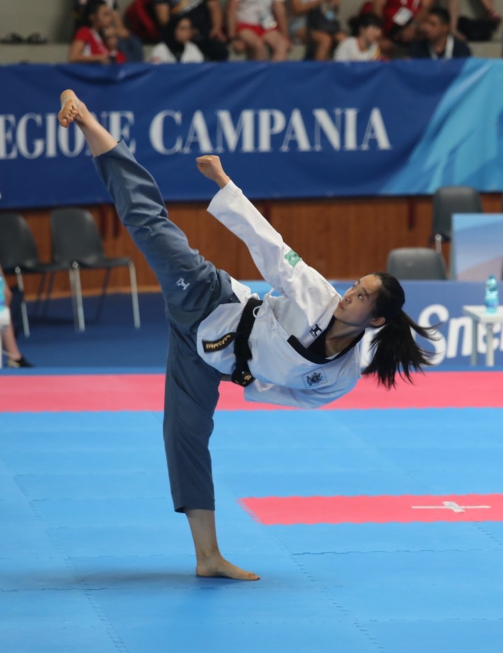 圖6：馮愷清距離半決賽只一步之遙