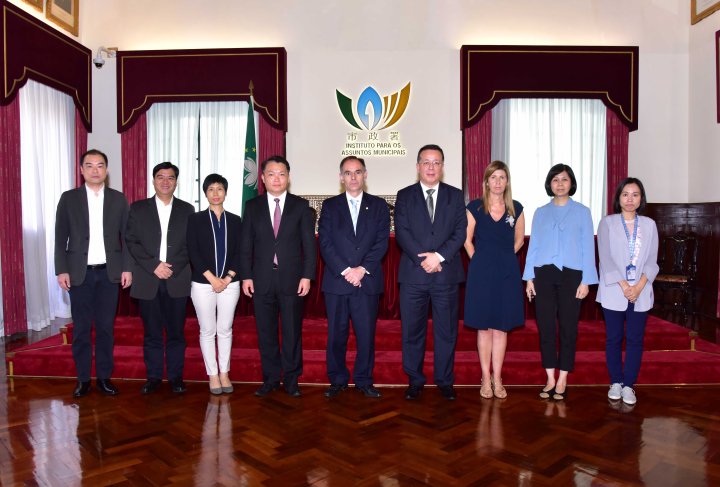 巿政署與葡萄牙食品安全和經濟管理局與會人員合照