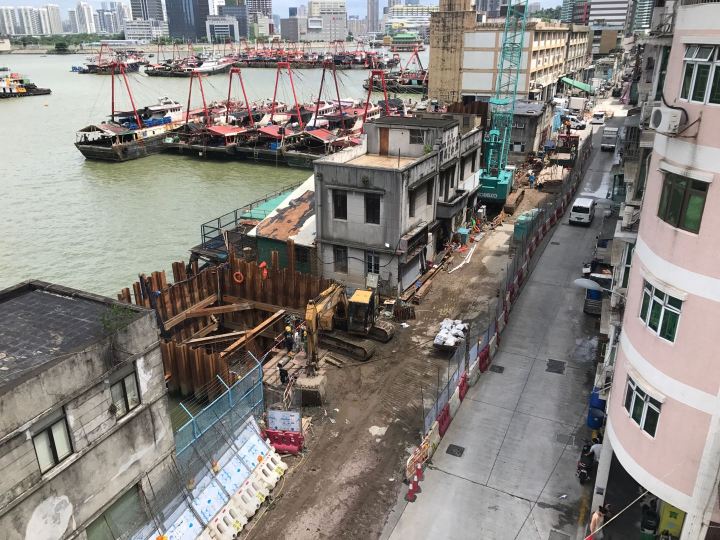 內港北雨水泵站箱涵渠建造工程